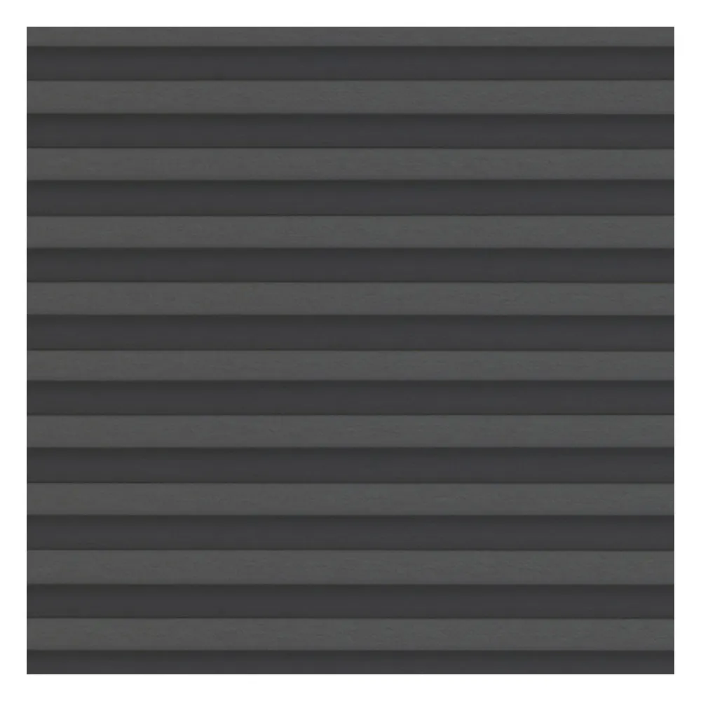 Échantillon tissu pour store plissé sur mesure | 10663 anthracite / translucide / Selena