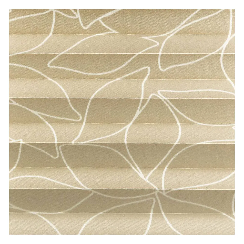 Échantillon tissu pour store plissé sur mesure | 30402 beige / translucide / Maleza