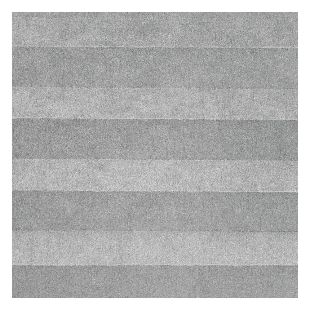 Campioni di tessuto per tenda plissettata su misura | NC104D-1 grigio chiaro / / semi-trasparente / NanoCell