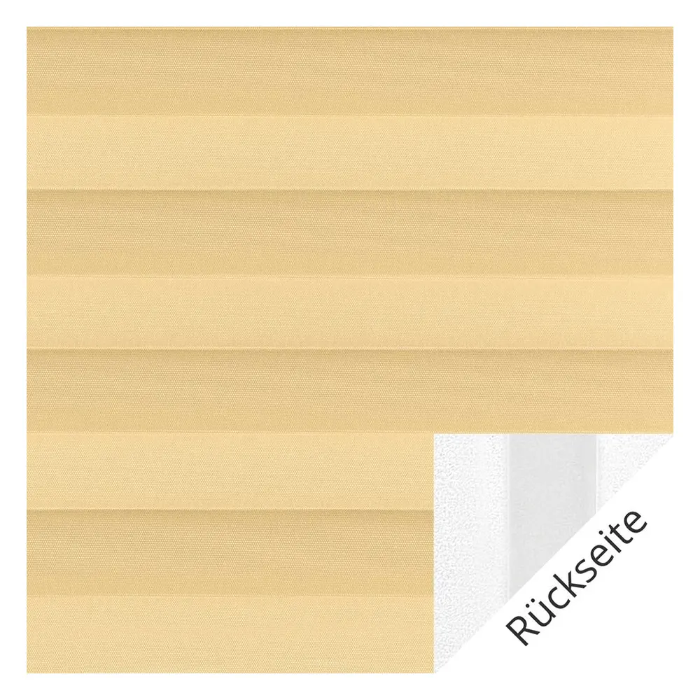 Échantillon tissu pour store plissé sur mesure | 20108 beige / tamisant / Dim Out Perlmutt B1