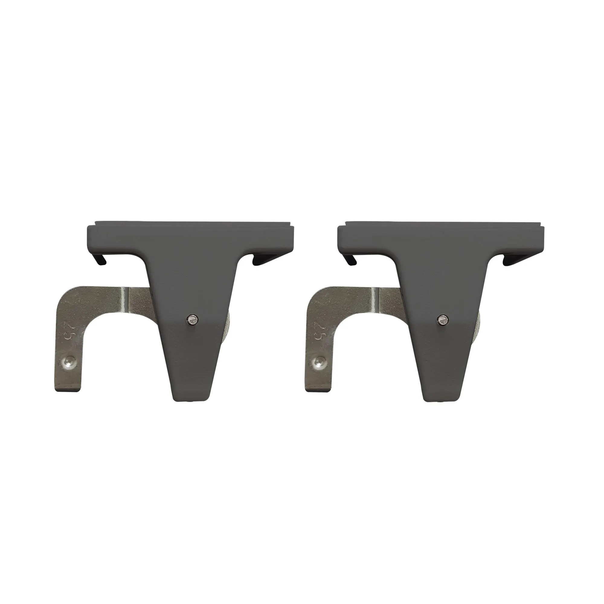 Diversi supporti adesivi per tende da 25 mm in varie versioni