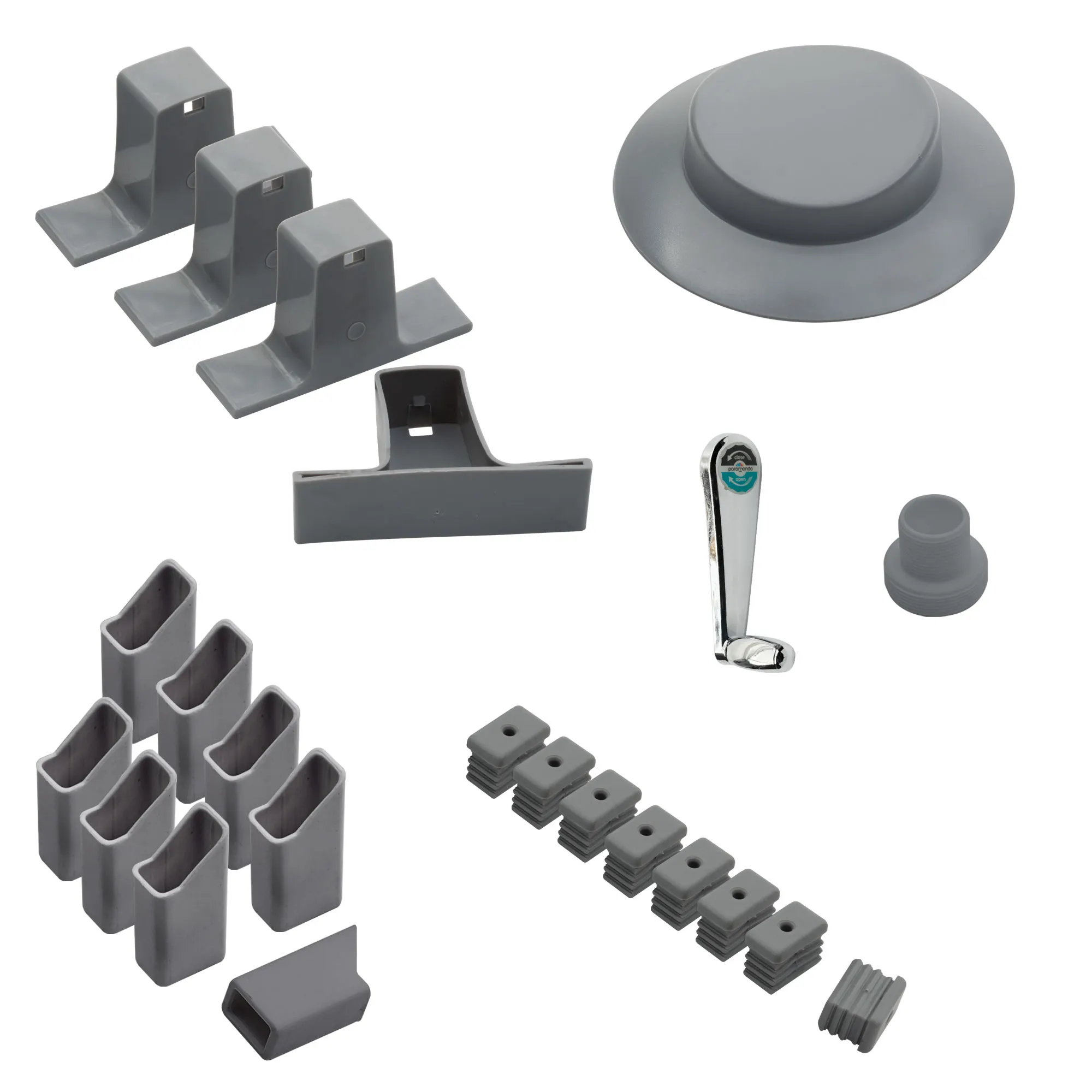 Ersatzteil-Set für paragrandi Garten-/Großschirm | silber