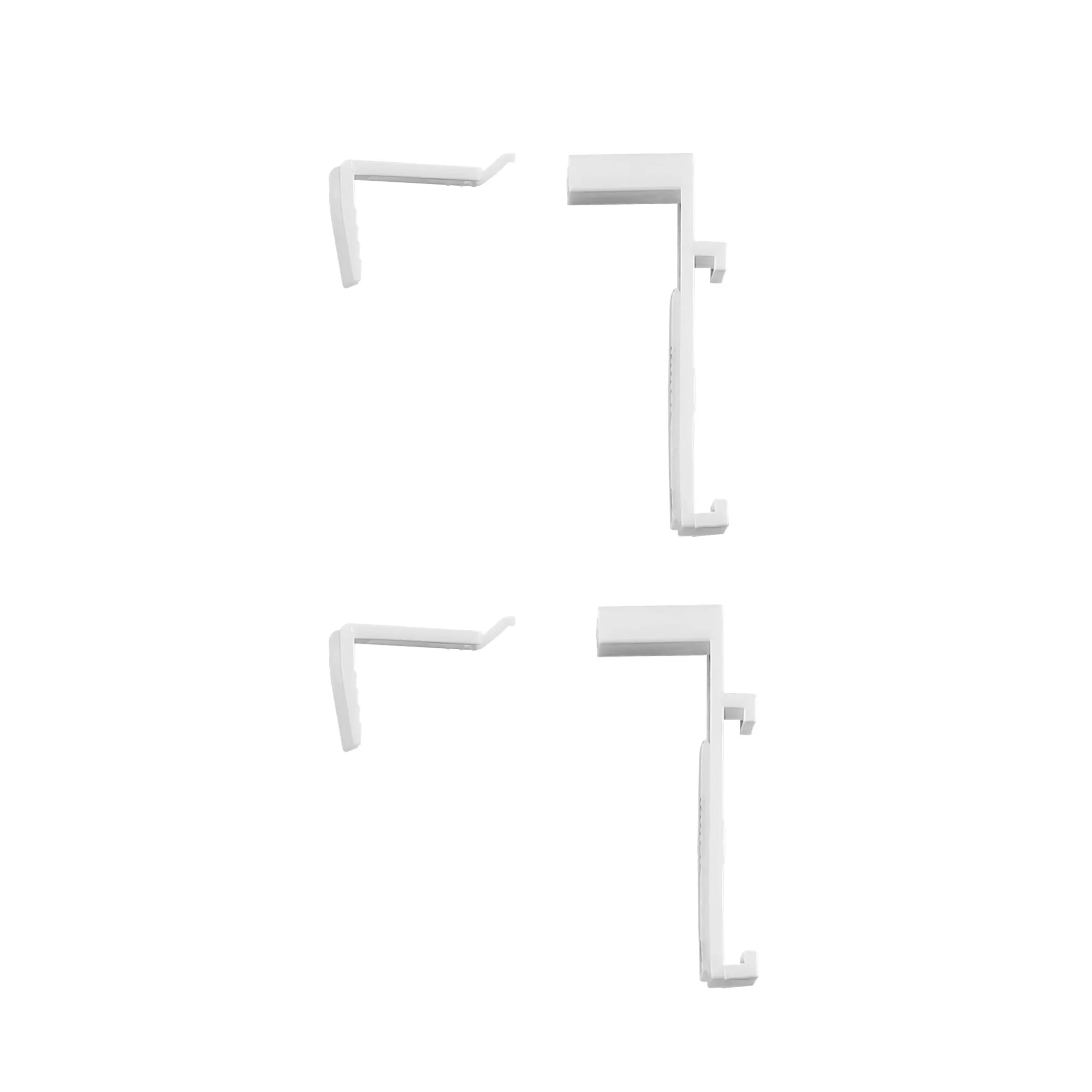 Supporto per doppio rullo, set da 2, per fissaggio a battenti delle finestre