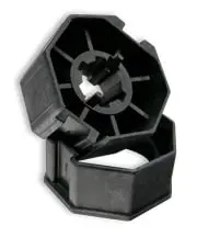 Funk-Rollladenmotor Universal, Gehäuse geöffnet, zeigt Innenmechanismus