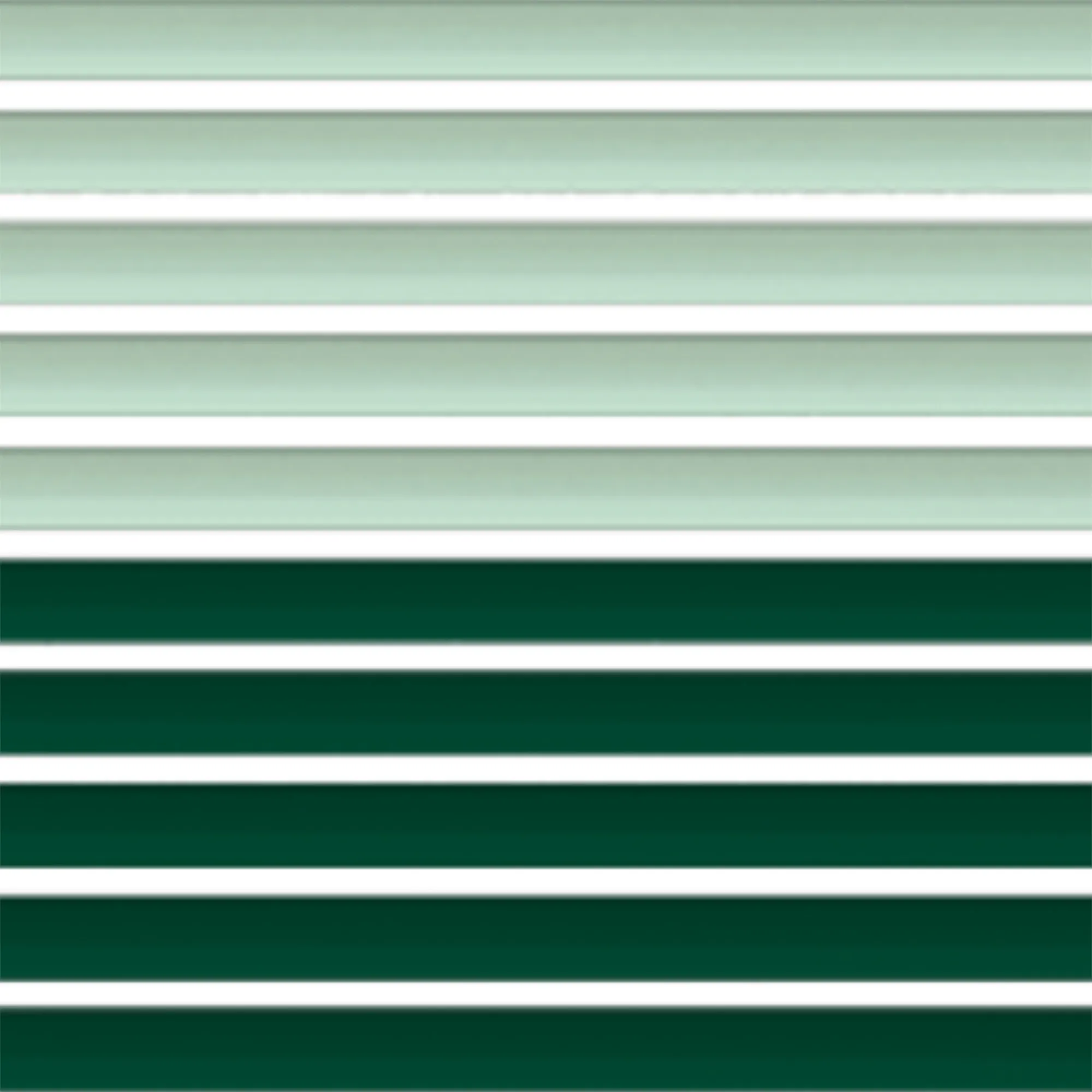 Lamellen-Muster für Aluminium-Jalousie nach Maß | 25 mm / MC08 Duo grün / glänzend-matt