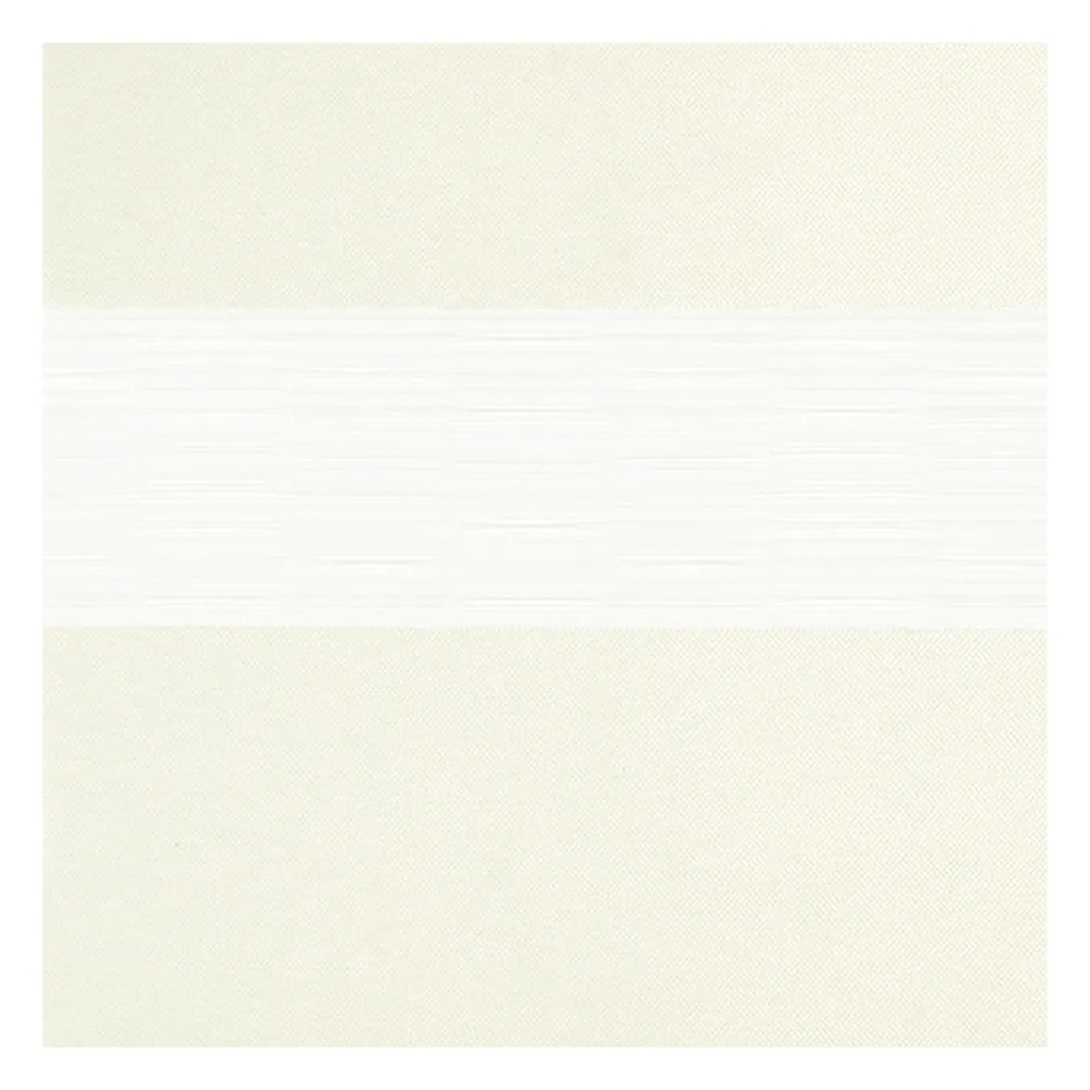 Campioni di tessuto per tende giorno e notte su misura | B472 bianco / semi-trasparente / Aroso