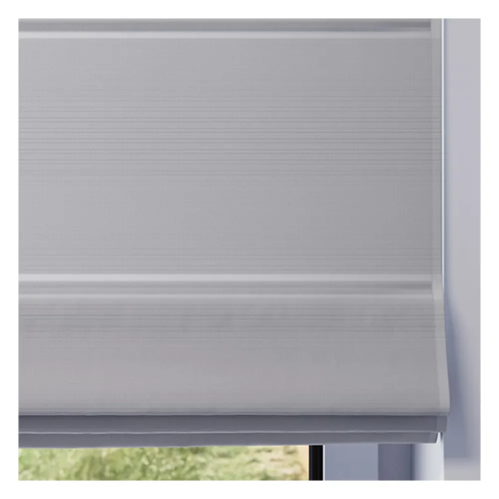 Échantillon tissu pour store bateau sur mesure | 502 gris / occultant / Roma