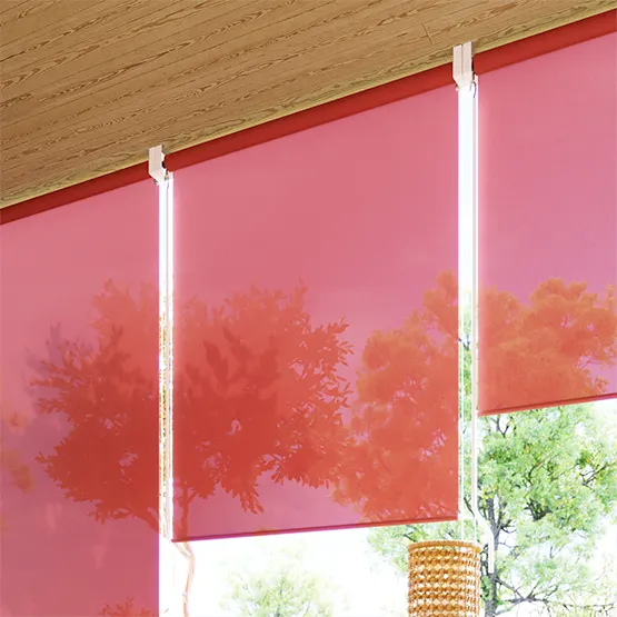Gewebe in Screen-Rollos