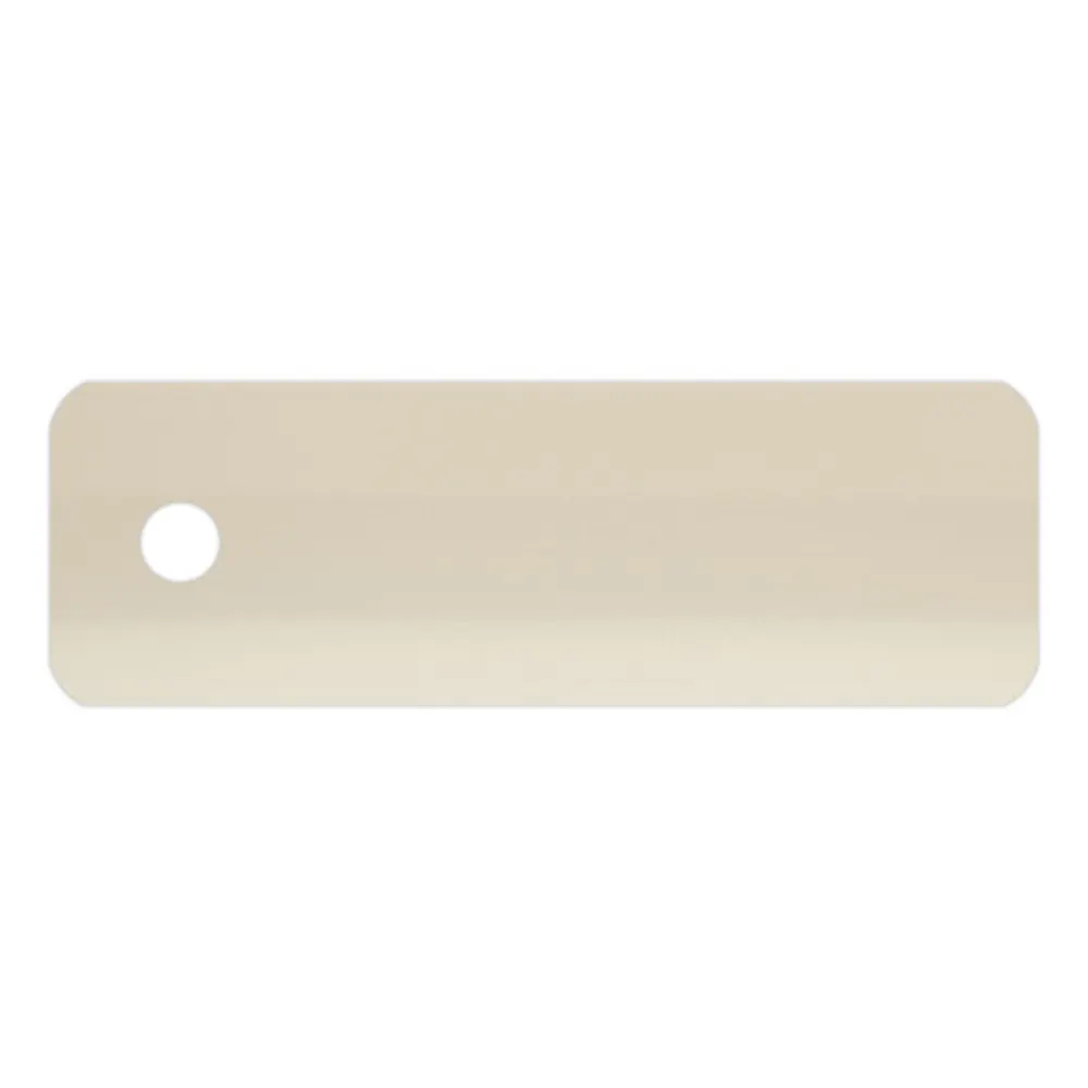 Échantillon lame pour store vénitien en aluminium sur mesure | 25 mm / 2083 beige / brillant