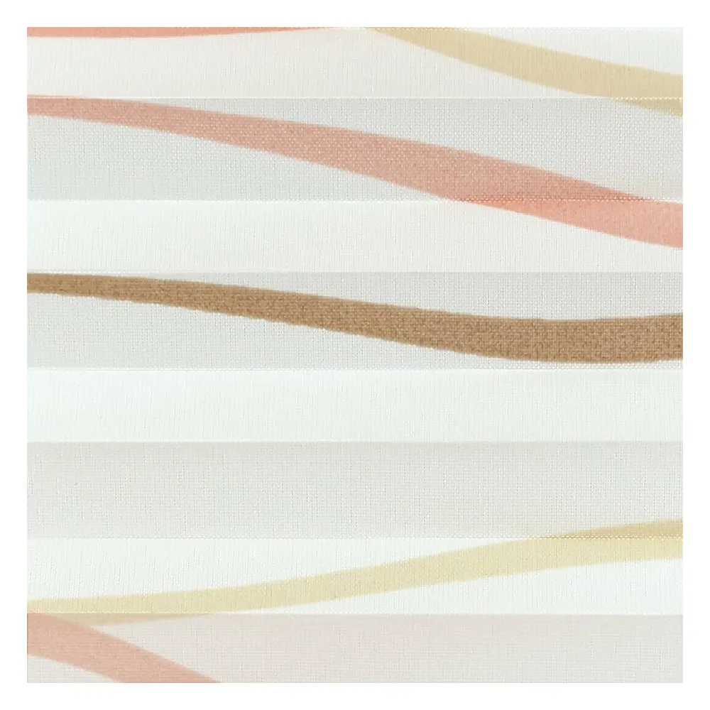 Échantillon tissu pour store plissé sur mesure | 30851 beige / translucide / Wave