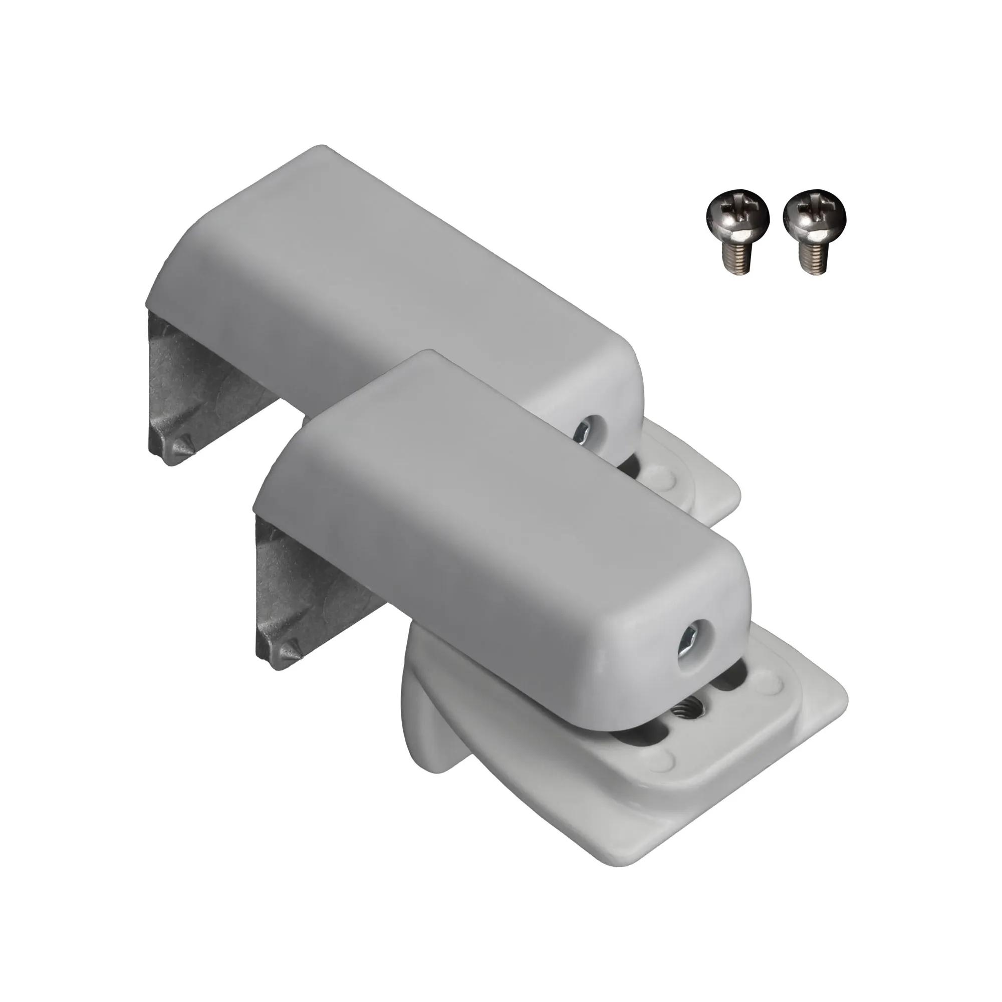 Klemmhalter C3 inkl. Schraube für Spannschuh | grau, 2 Stück