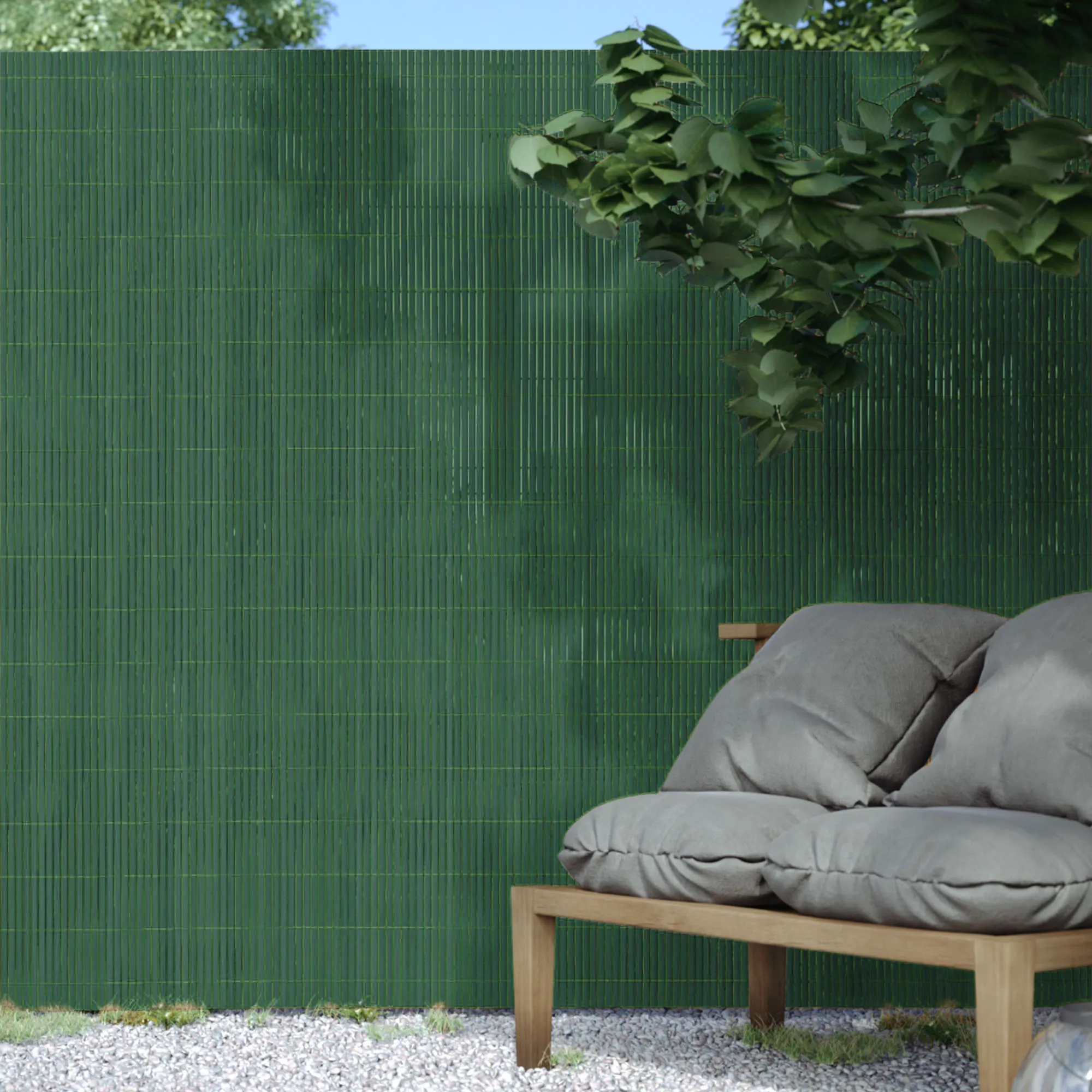 PVC Sichtschutzmatte StrongLine | 60 x 300 cm, grün