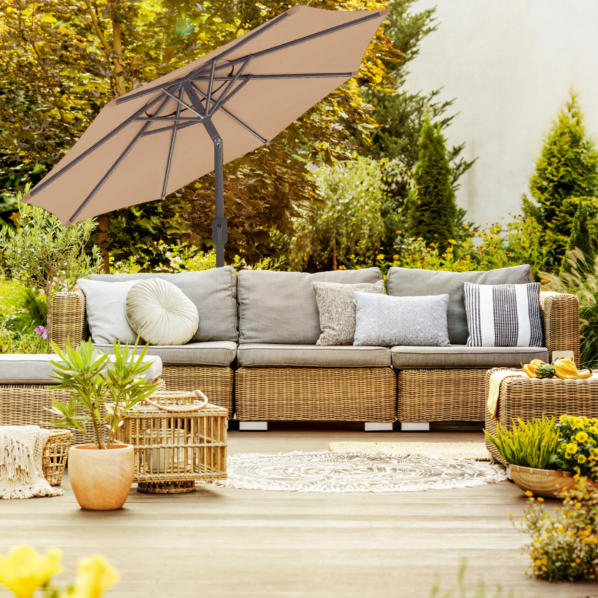 Sonnenschirm Gestell für interpara Sonnenschirm (Typ nach Wahl)