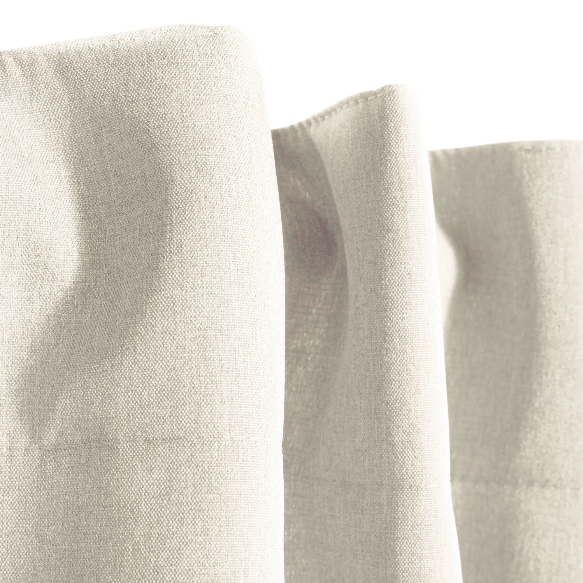 Tenda termica con nastro arricciato per isolamento termico e privacy