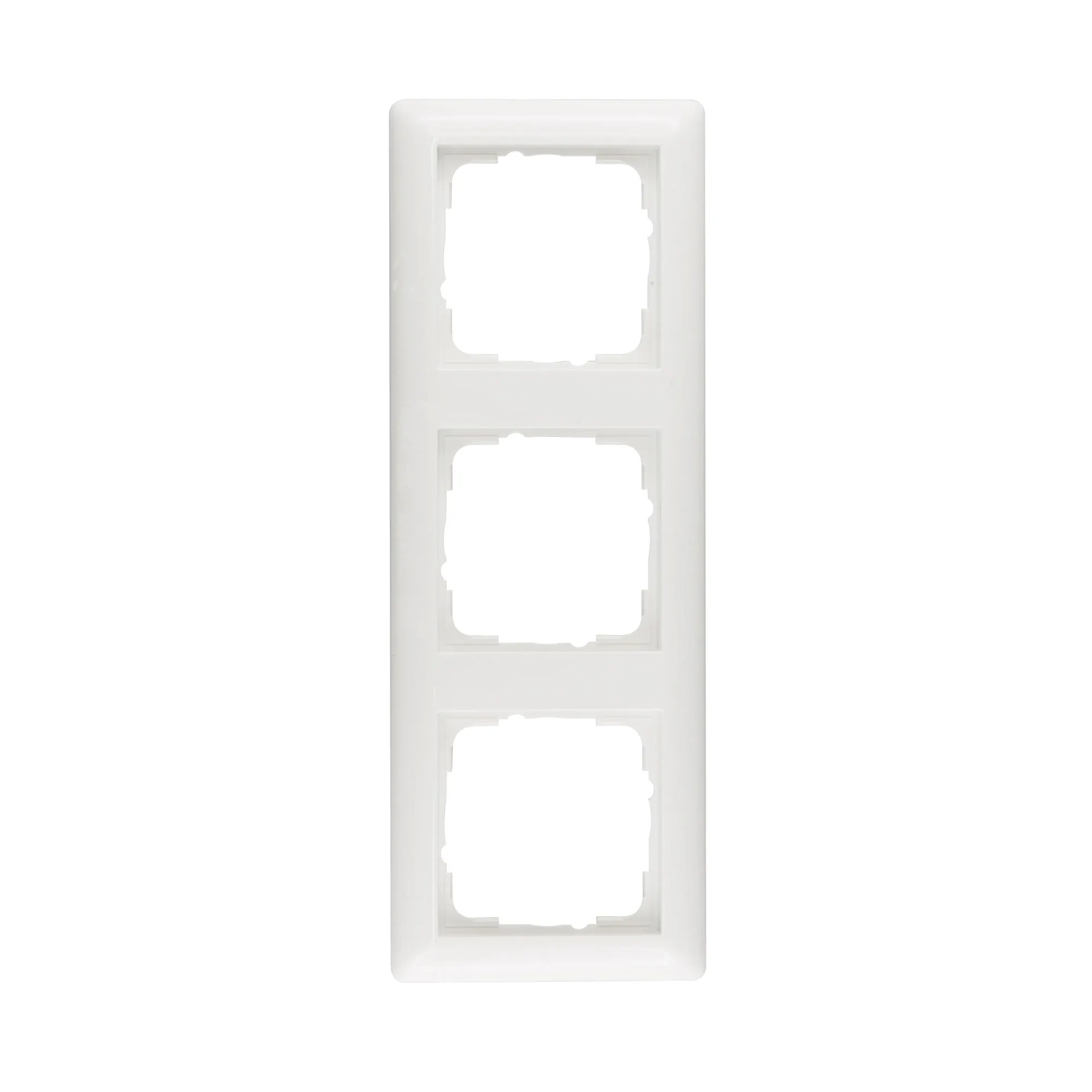 Standard 55 Rahmen System | 3-Fach / reinweiß glänzend / 21303