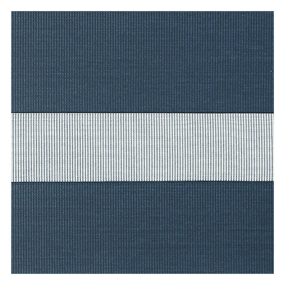 Stoffmuster für Doppelrollo nach Maß | B152 blau-violett / lichtdurchlässig / Binale 