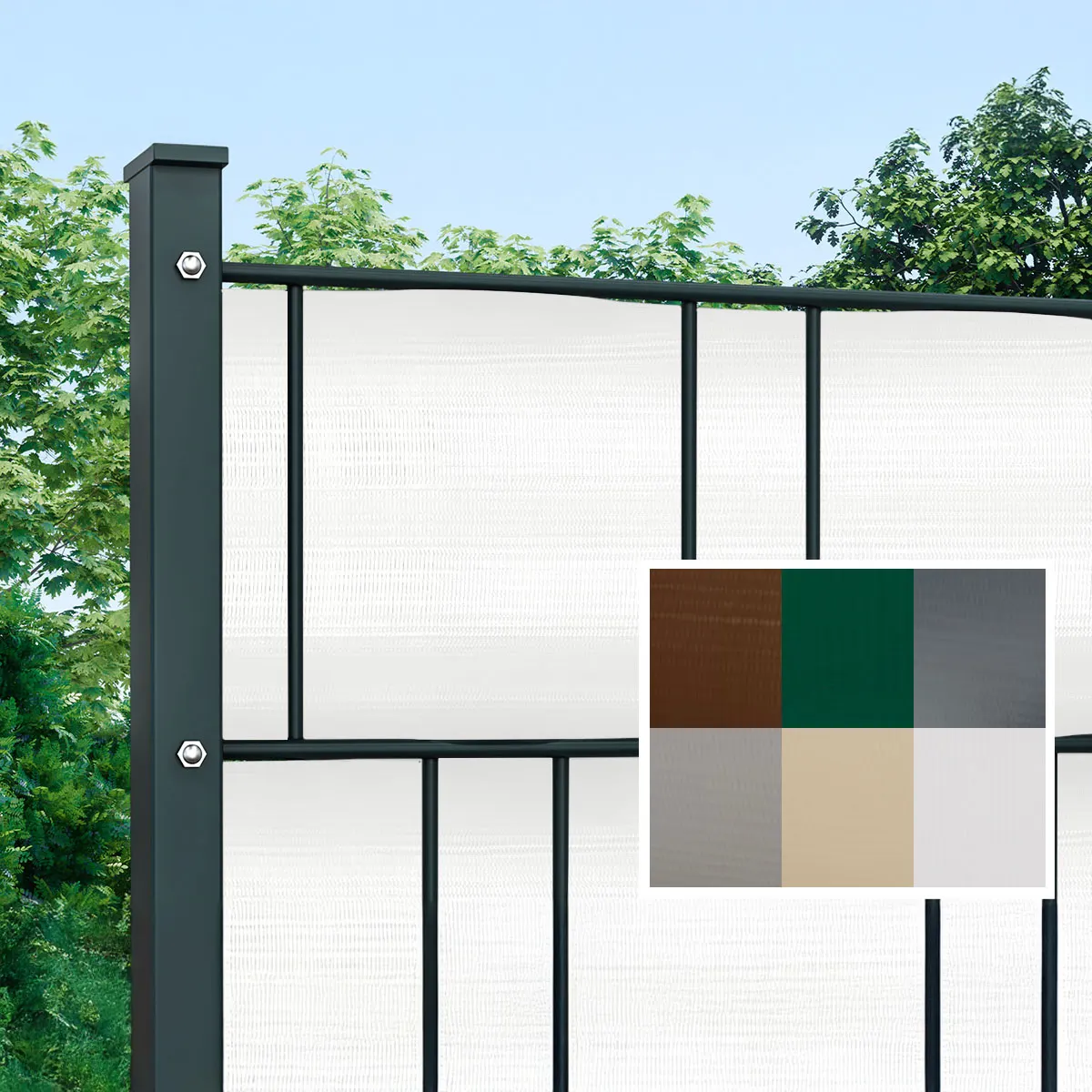 PVC Sichtschutzstreifen Soft (Typ nach Wahl)