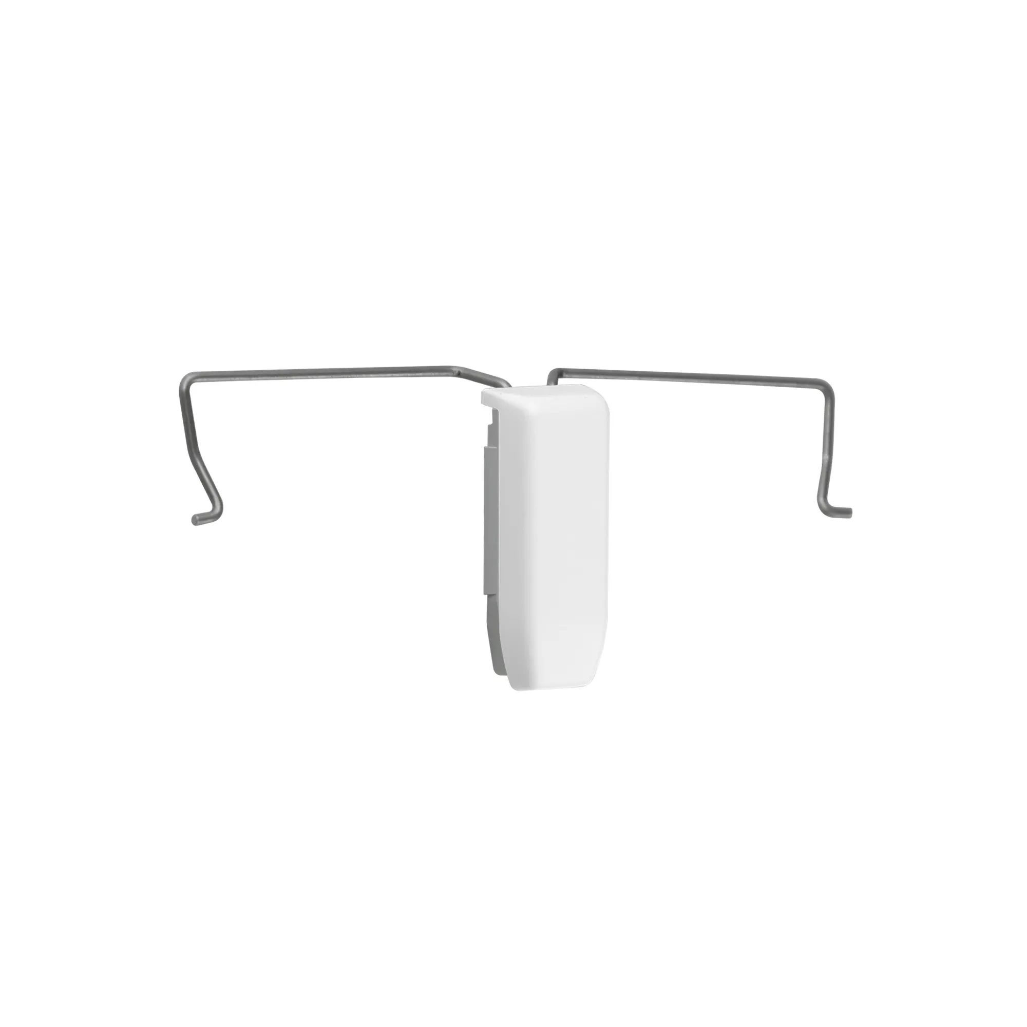 Slim Klemmhalter für Cosiflor / Delphos Plissees VS2 | weiß, 1 Stück