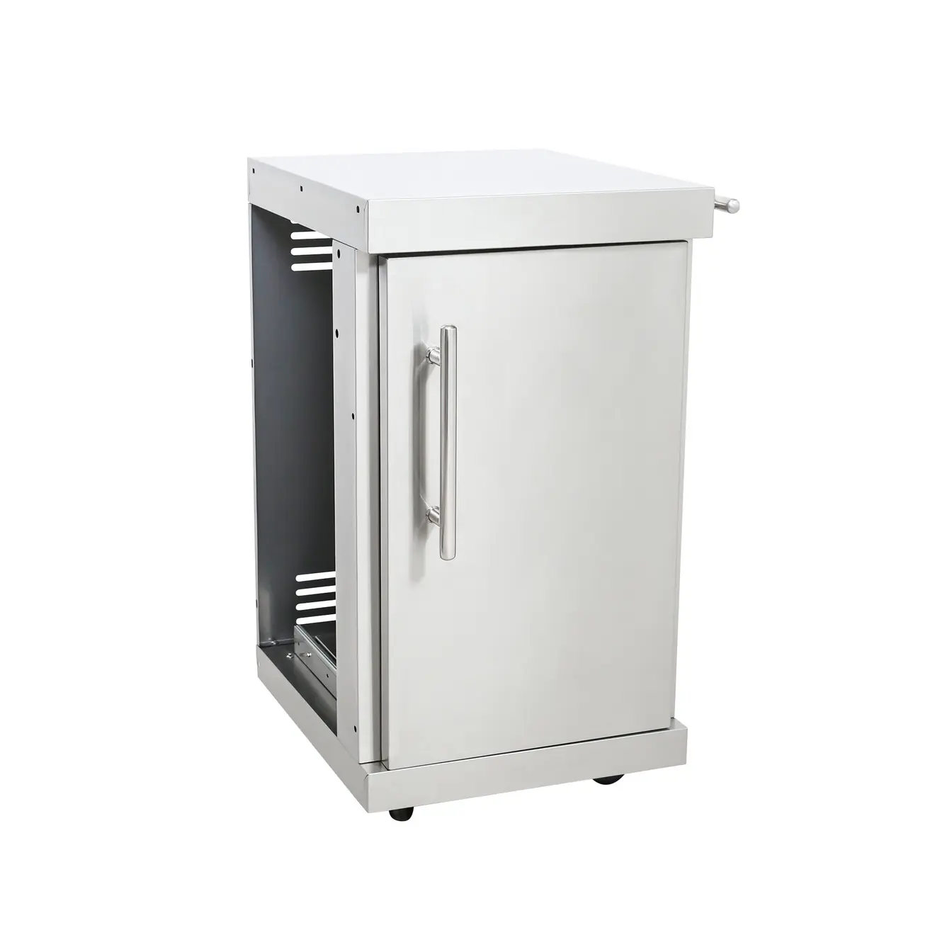 Mayer Barbecue Edelstahl Erweiterungsmodul für 11kg Glasflasche auf Schlitten