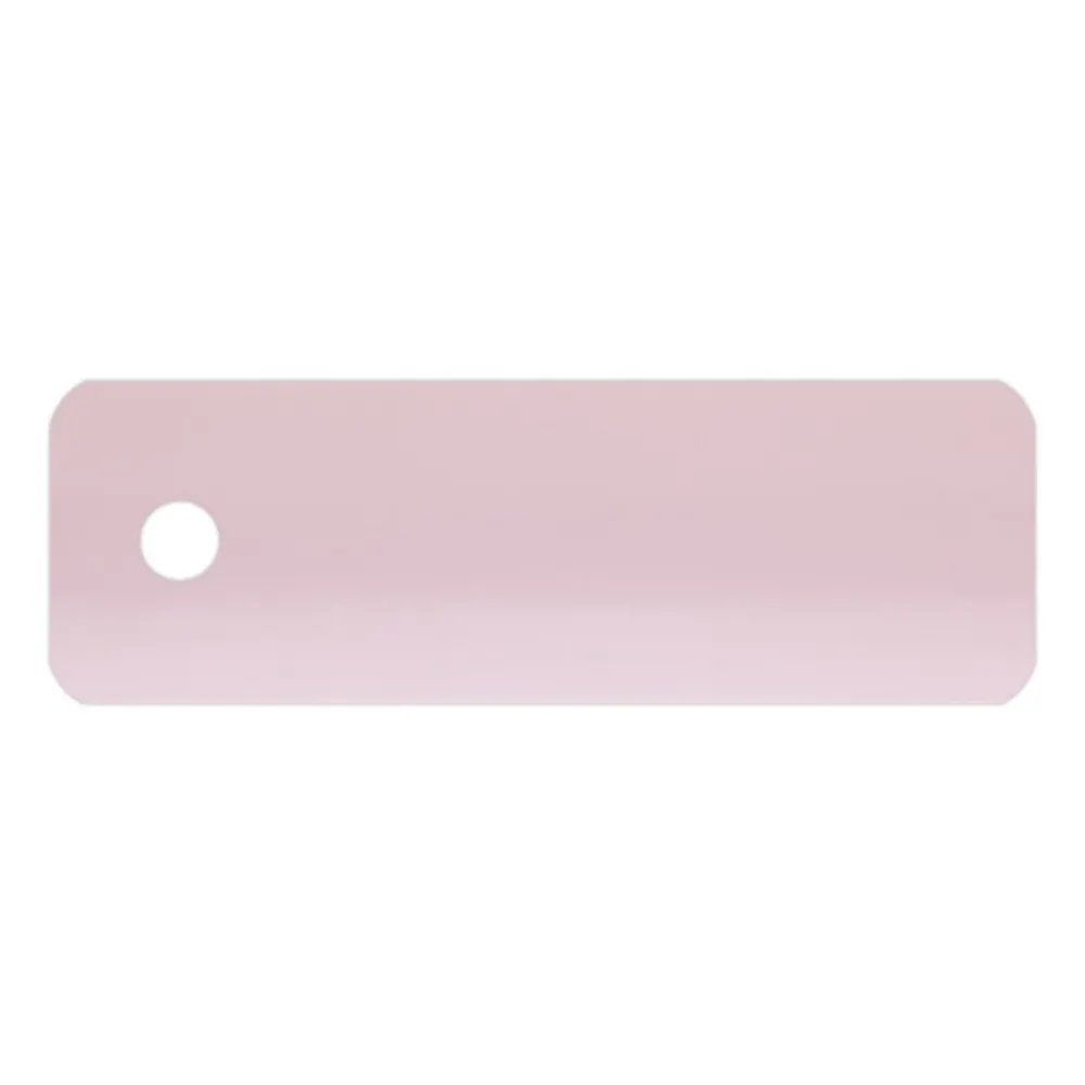 Muestra de lama para veneciana de aluminio a medida | 25 mm / 205 rosa / mate