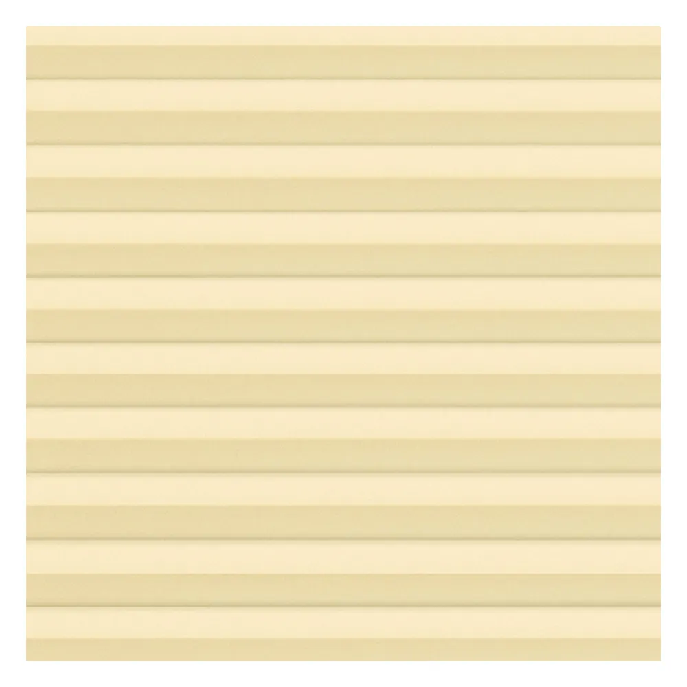 Échantillon tissu pour store plissé sur mesure | 10019 beige / translucide / Cara uni