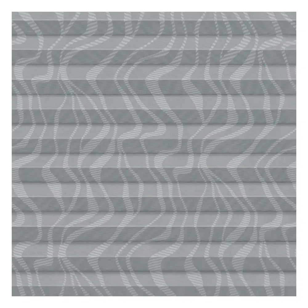 Muestra de tejido para cortina plisada a medida | 31032 marrón / traslúcido / Nurema