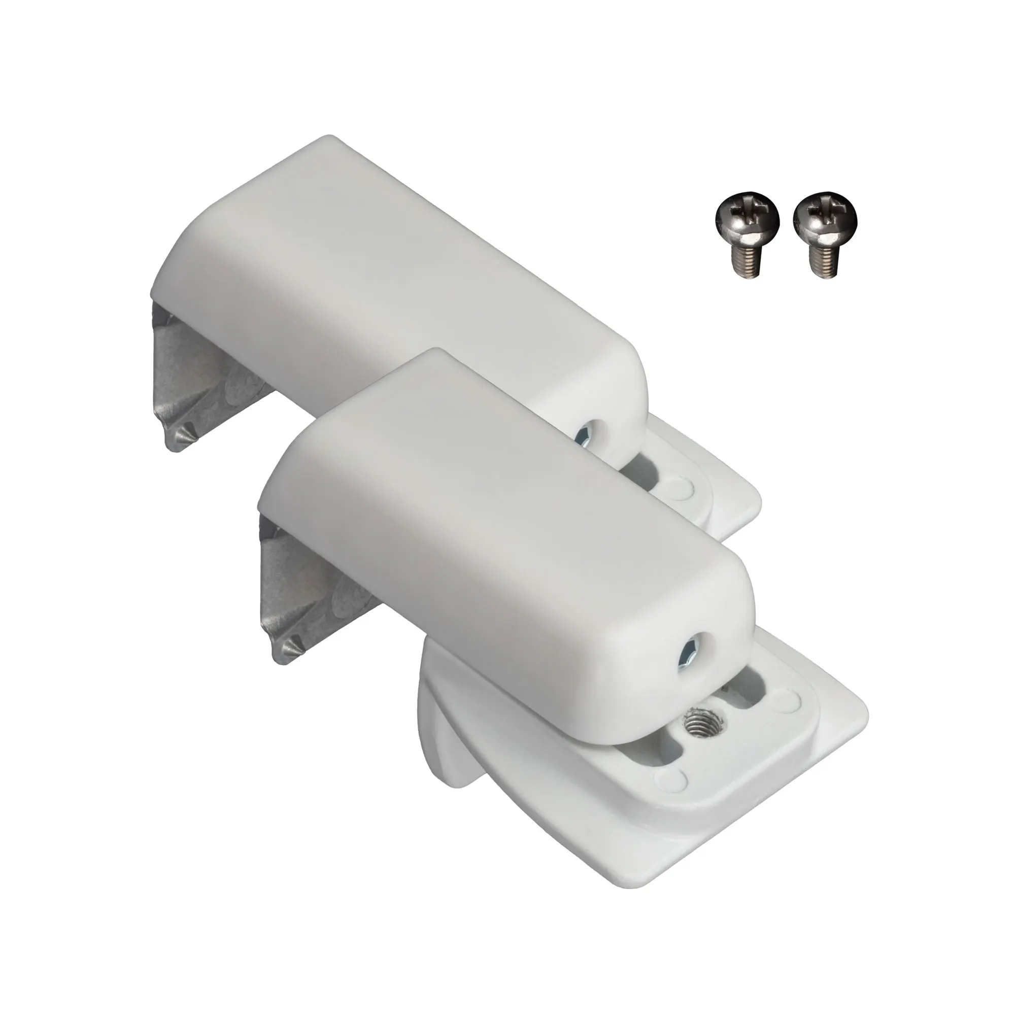 Klemmhalter C3 inkl. Schraube für Spannschuh | weiß, 2 Stück