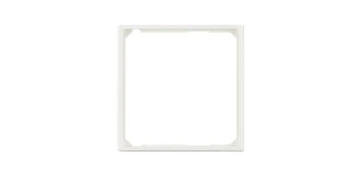 Quadratischer Zwischenrahmen, geeignet für System S.1, zeigt einfachen Aufbau und Funktion