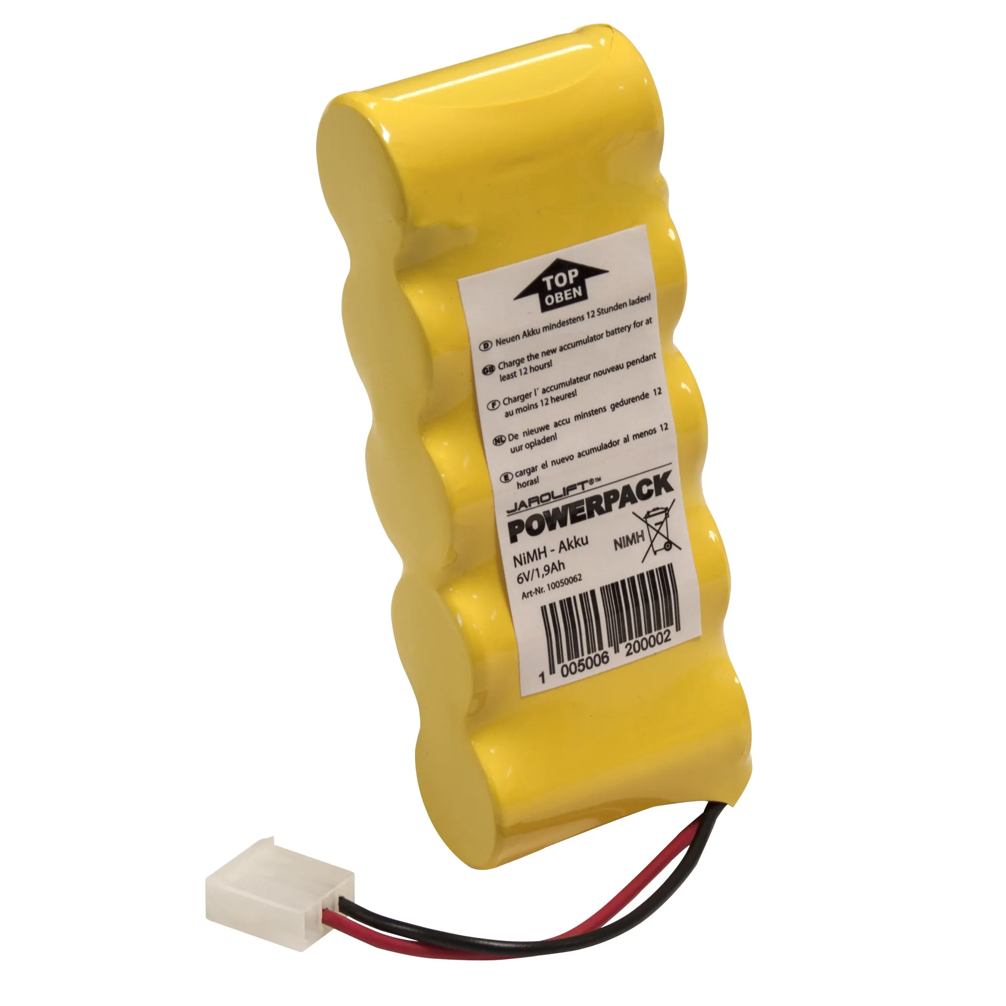 Batterie haute performance Powerpack pour enrouleur de sangle | Batterie nickel-métal-hydrure / 1900 mAh