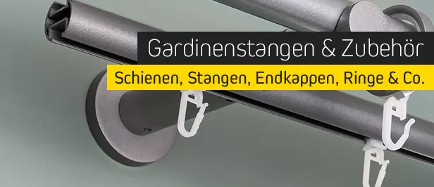 Gardinenstangen und Zubehoer