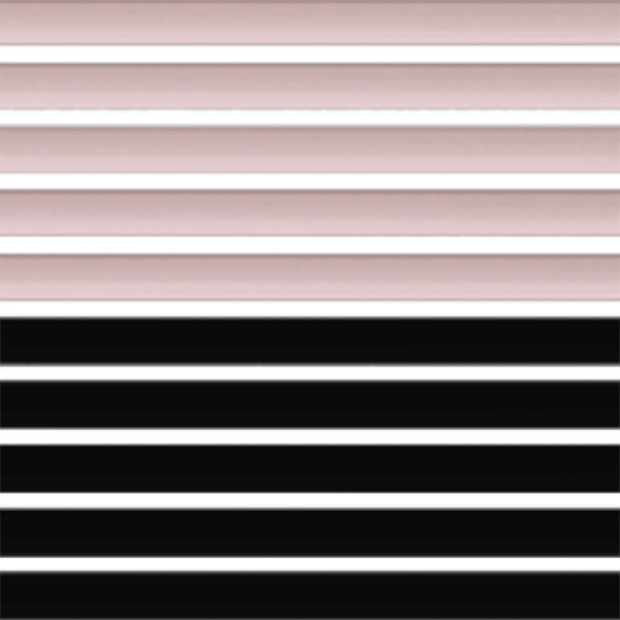 Campioni di lamelle per veneziane in alluminio su misura | 25 mm / MC07 Duo rosa-nero / opaco