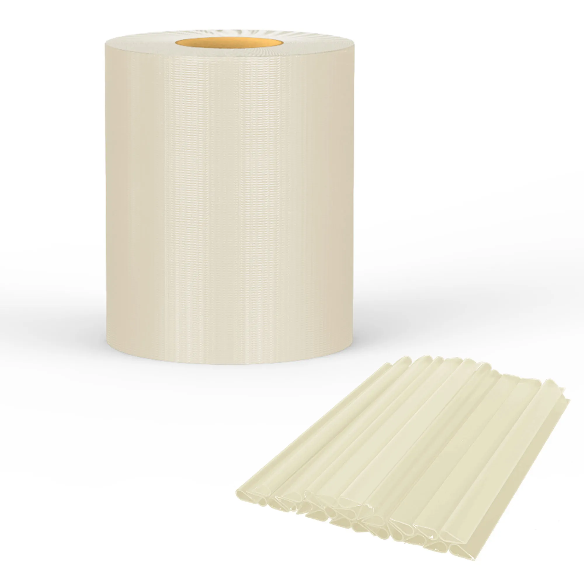 Rolla di striscia di protezione in PVC per recinzioni e applicazioni di protezione