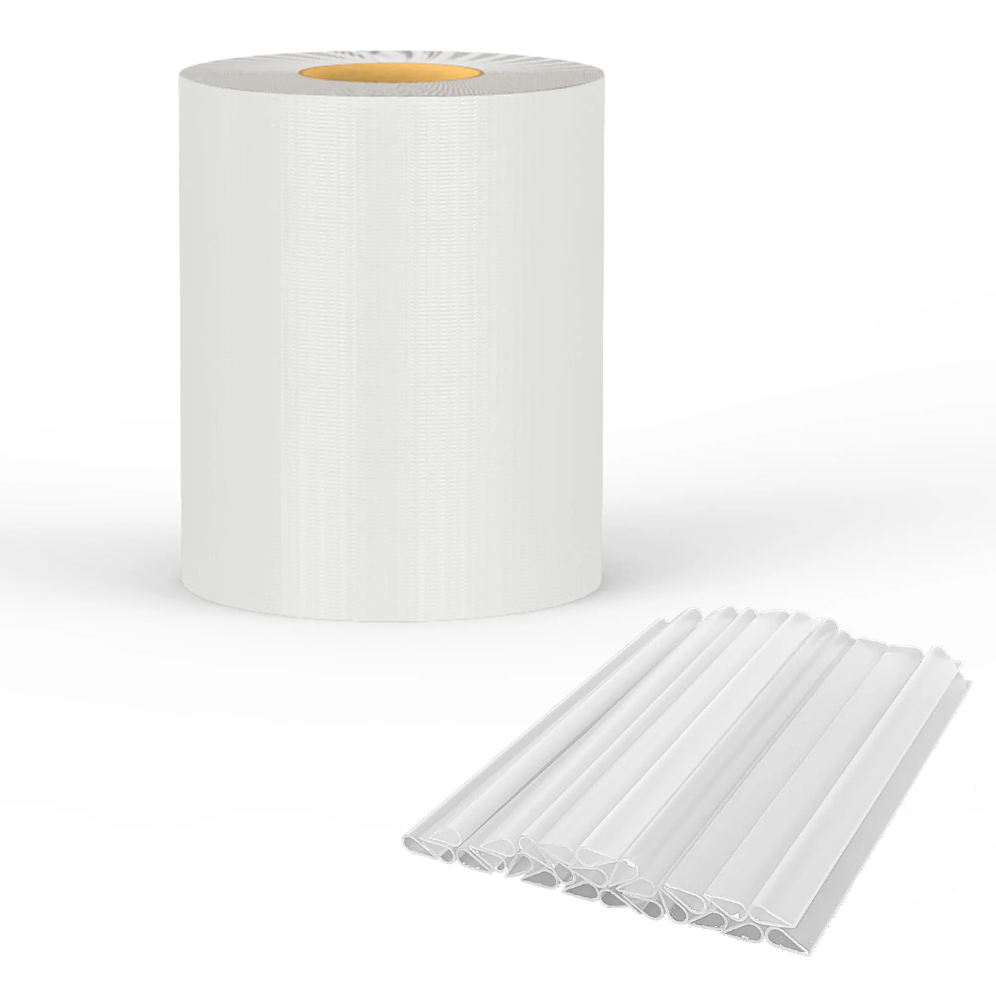 Rolla di striscia di protezione in PVC per recinzioni e applicazioni di protezione