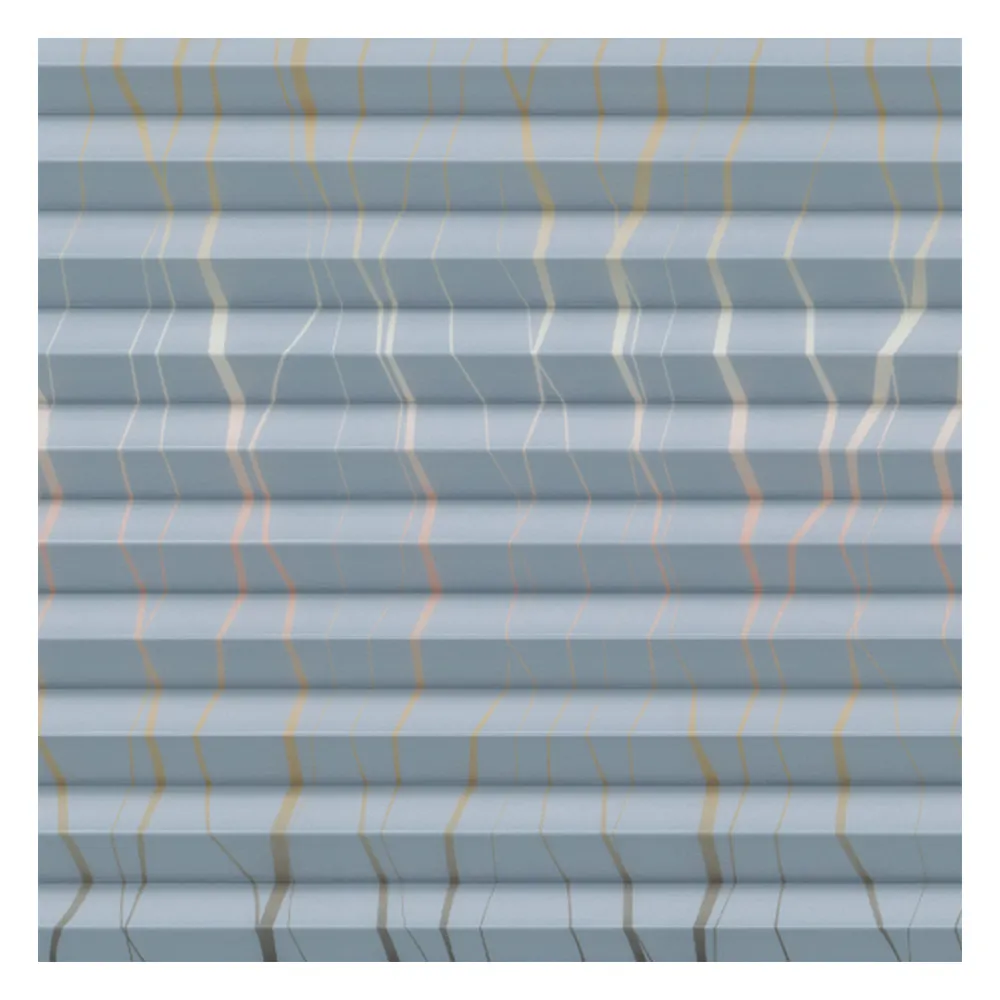 Muestra de tejido para cortina plisada a medida | 31100 gris-marrón / traslúcido / Ferro