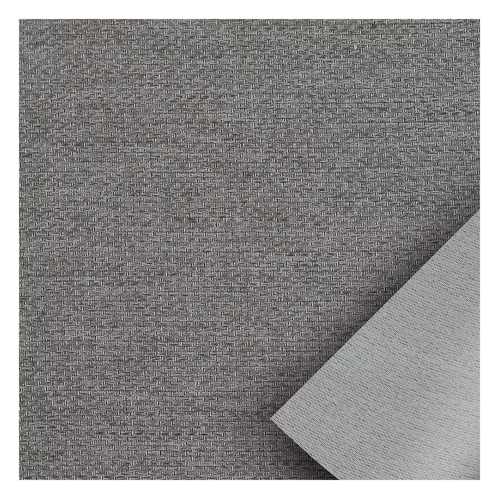 Muestra de tejido para estor plegable a medida | D302-04 gris / traslúcido / Denver