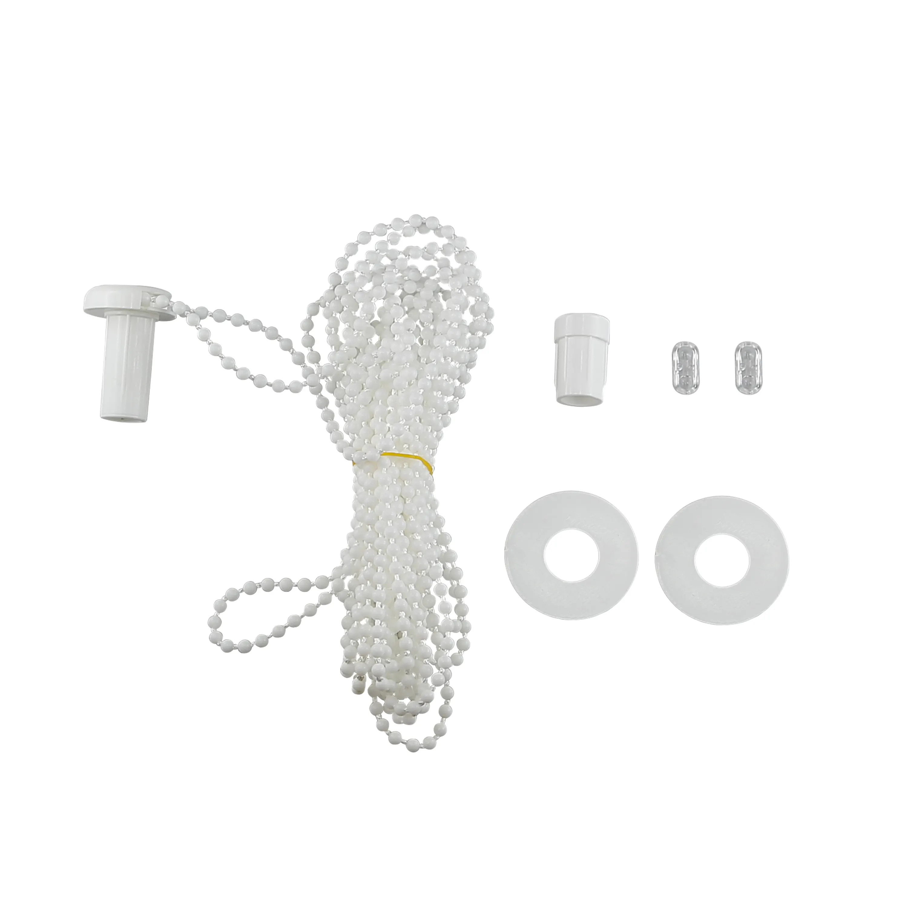 Zugkette für Klemmfix Doppelrollo / Duorollo | 300 cm, kürzbar, weiß