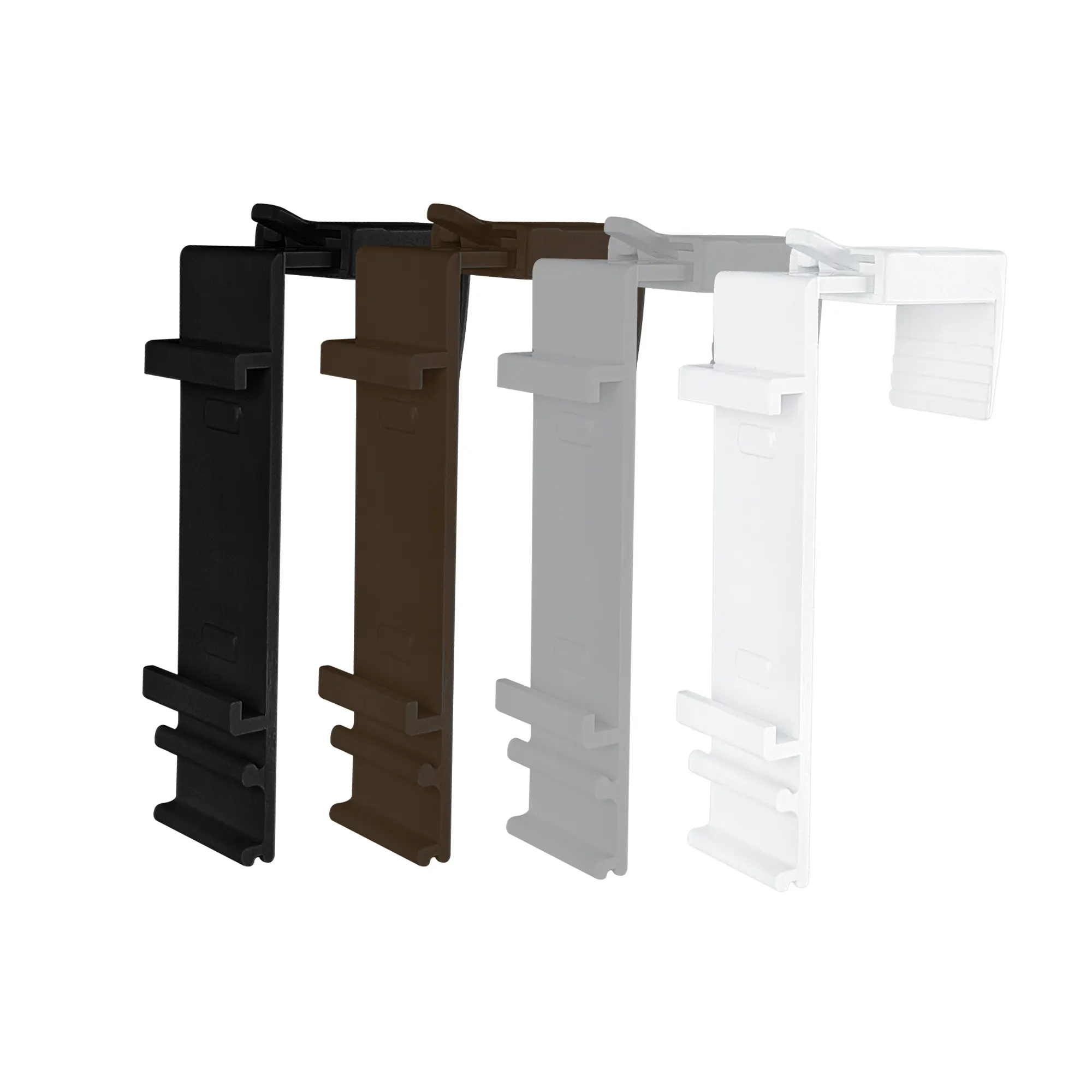 Klemmhalter für Klemmfix Doppelrollo | 15 - 23 mm Fensterflügel (Typ nach Wahl)