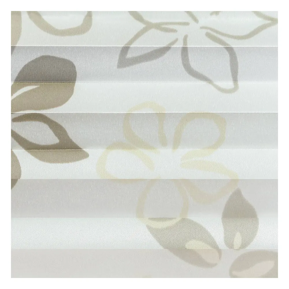 Échantillon tissu pour store plissé sur mesure | 30313 blanc / translucide / Primavera