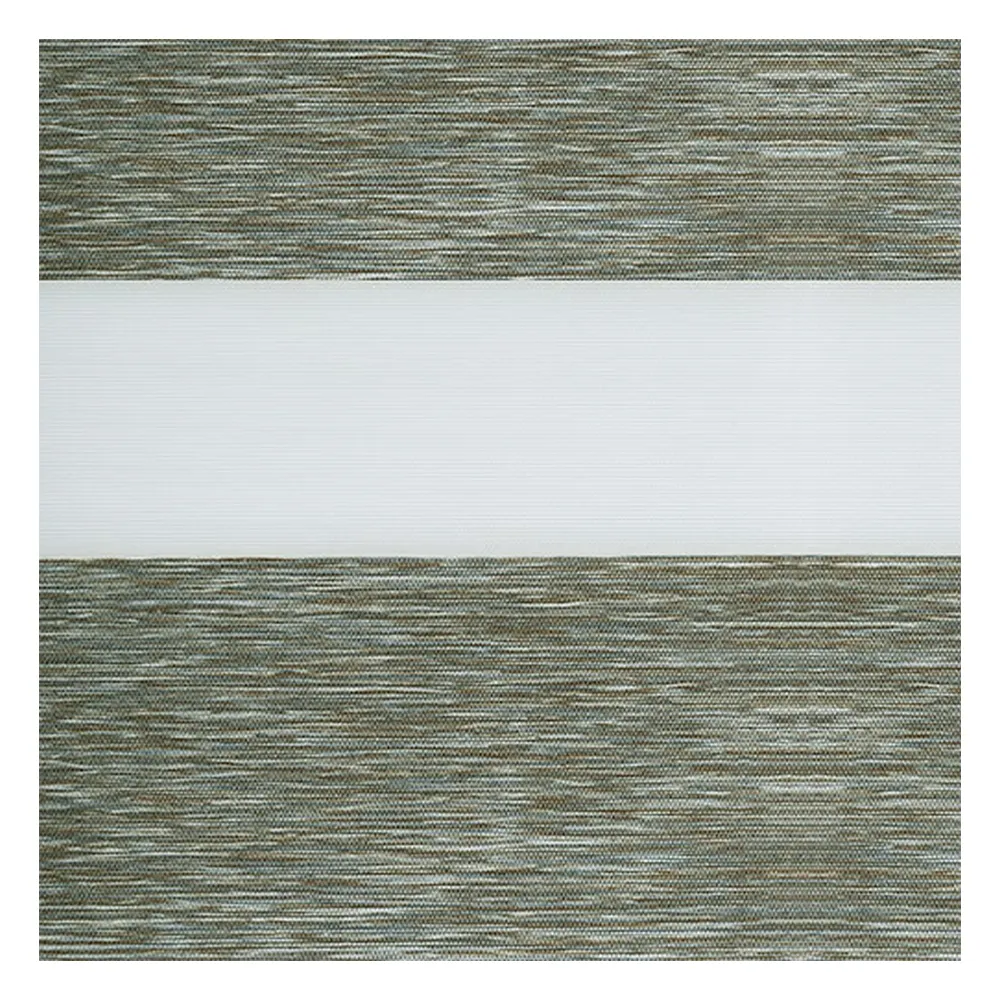 Stoffmuster für Doppelrollo nach Maß | G7846 grau-braun / lichtdurchlässig / Rio  Stoffmuster für Doppelrollo nach Maß | G7846 grau-braun / lichtdurchlässig / Rio