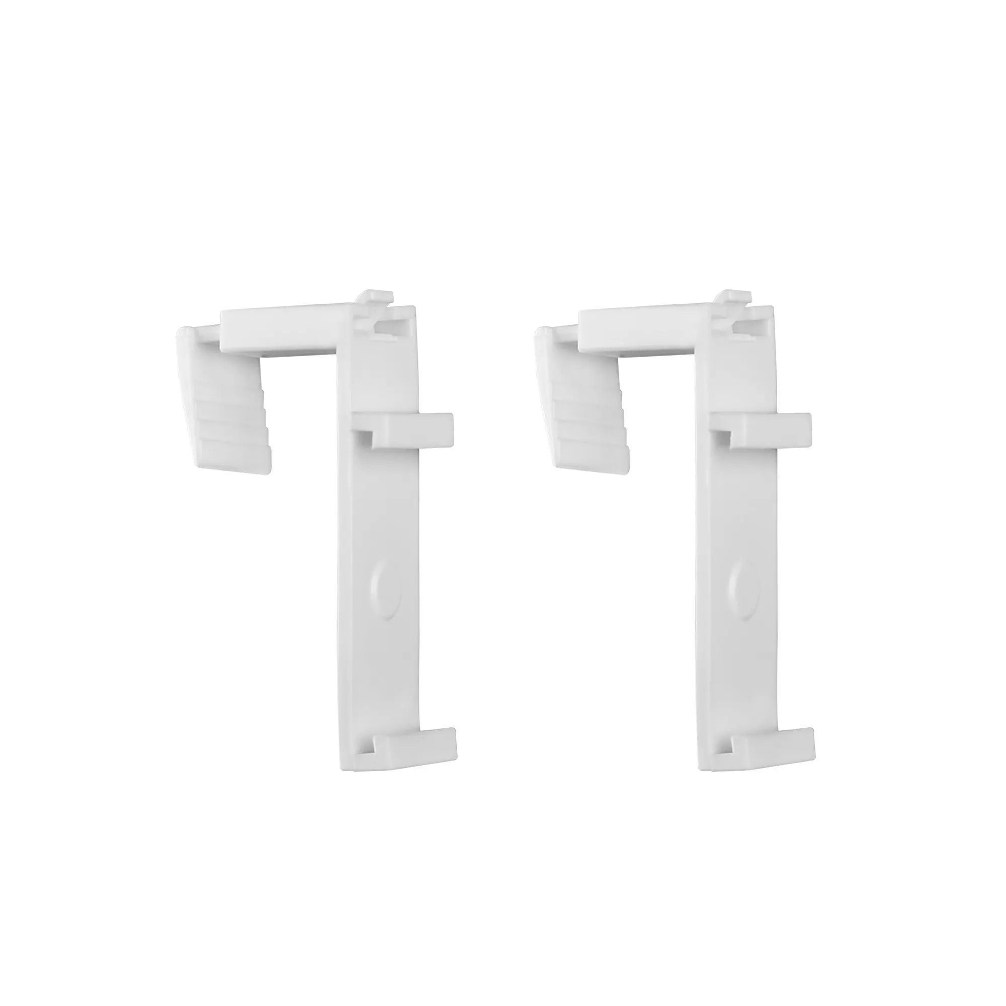 Klemmhalter für Zevra Doppelrollo / Duo Rollo | 5 - 15mm Fensterflügel | 2er Set