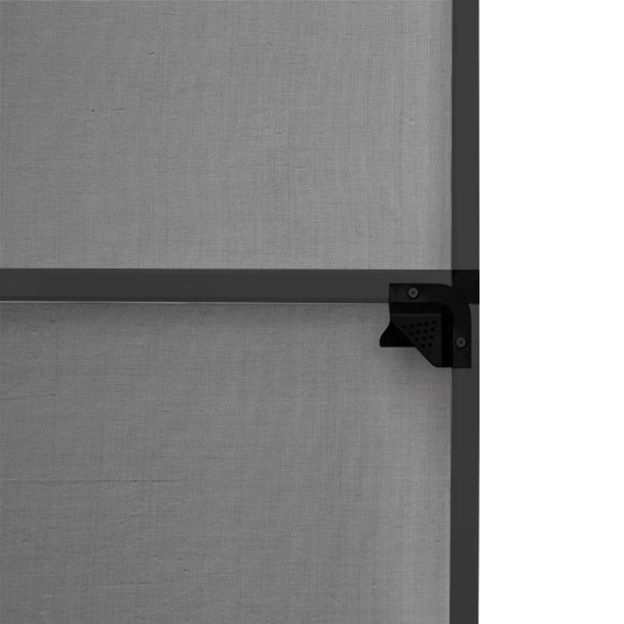 Porta zanzariera con telaio robusto e cerniera per protezione contro gli insetti e facile montaggio