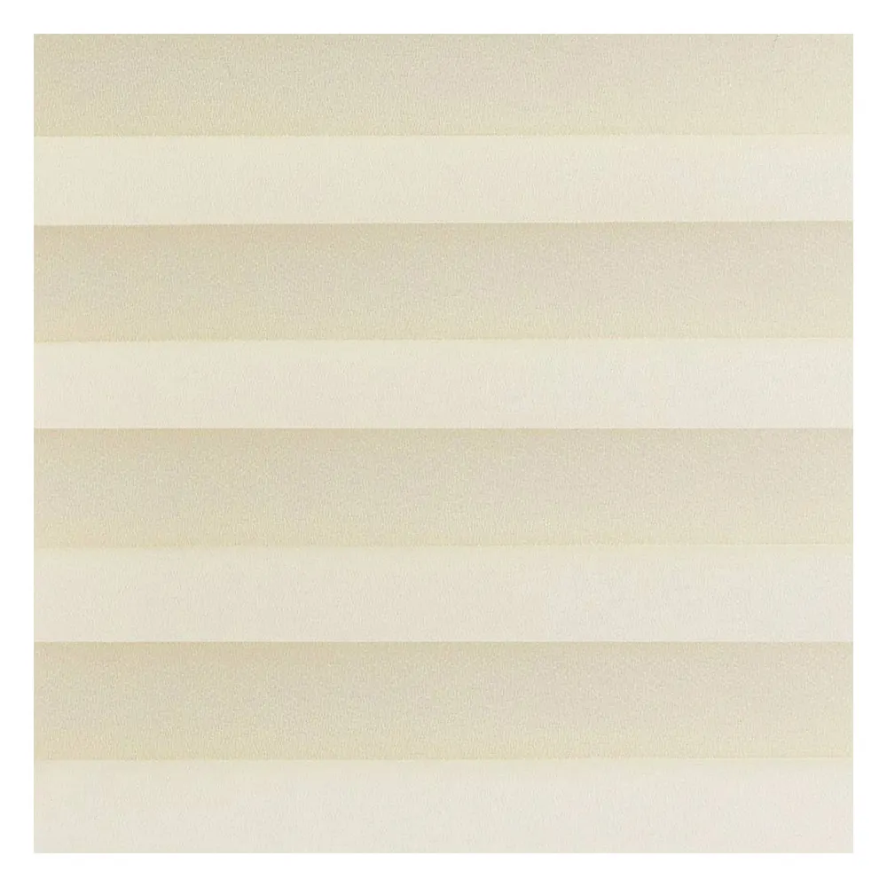 Campioni di tessuto per tenda plissettata su misura | 20403 beige / semi-trasparente / Cara Perlmutt Color B1