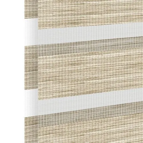 Échantillon tissu pour store enrouleur jour nuit sur mesure | BH-26 bouleau / translucide / Graz