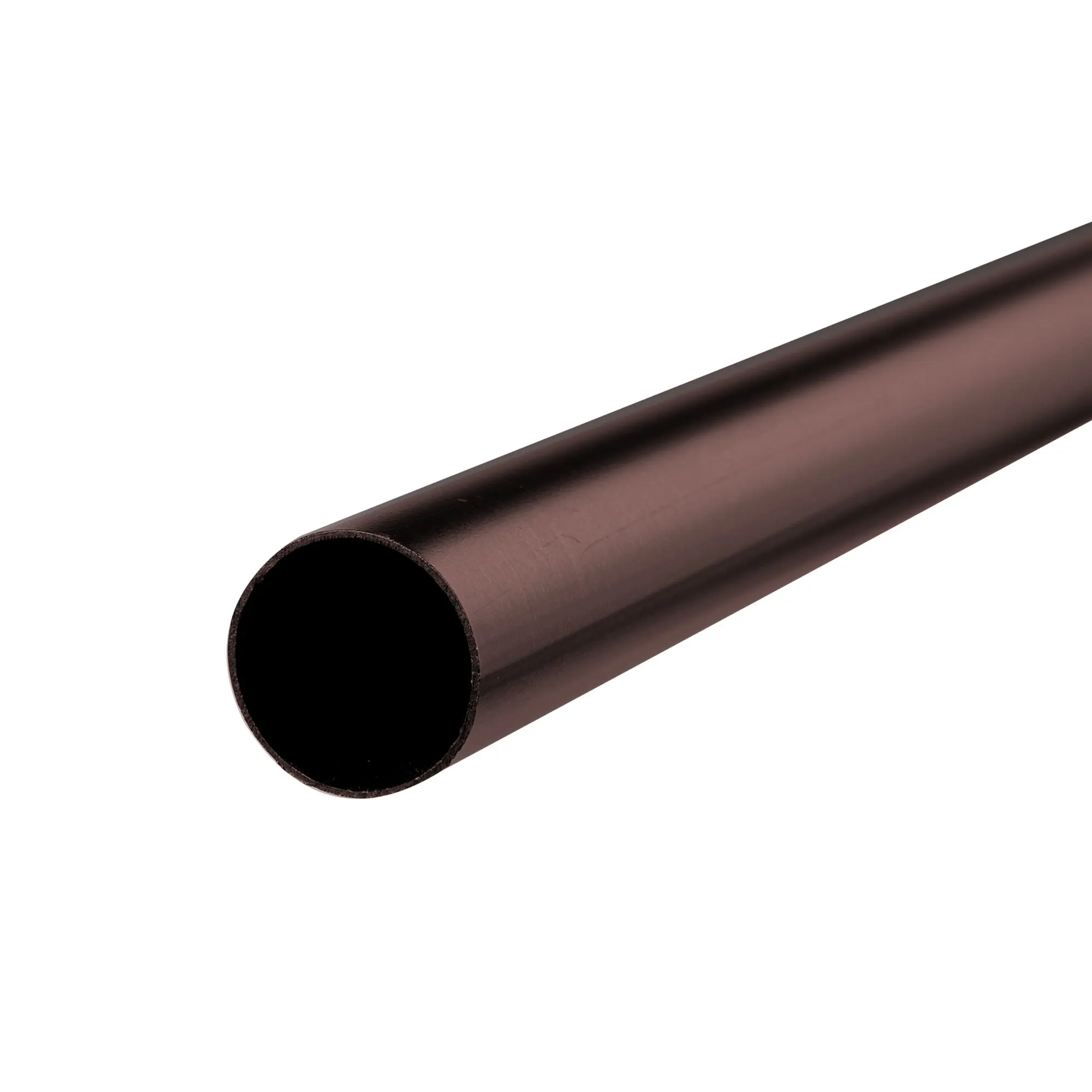 Karnisz | ⌀ 19 mm, 120 cm długości, czerwono-brązowy szczotkowany