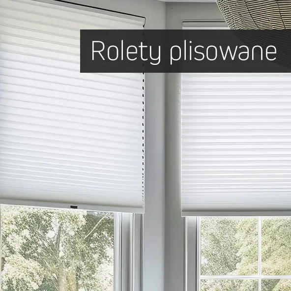 Rolety plisowane