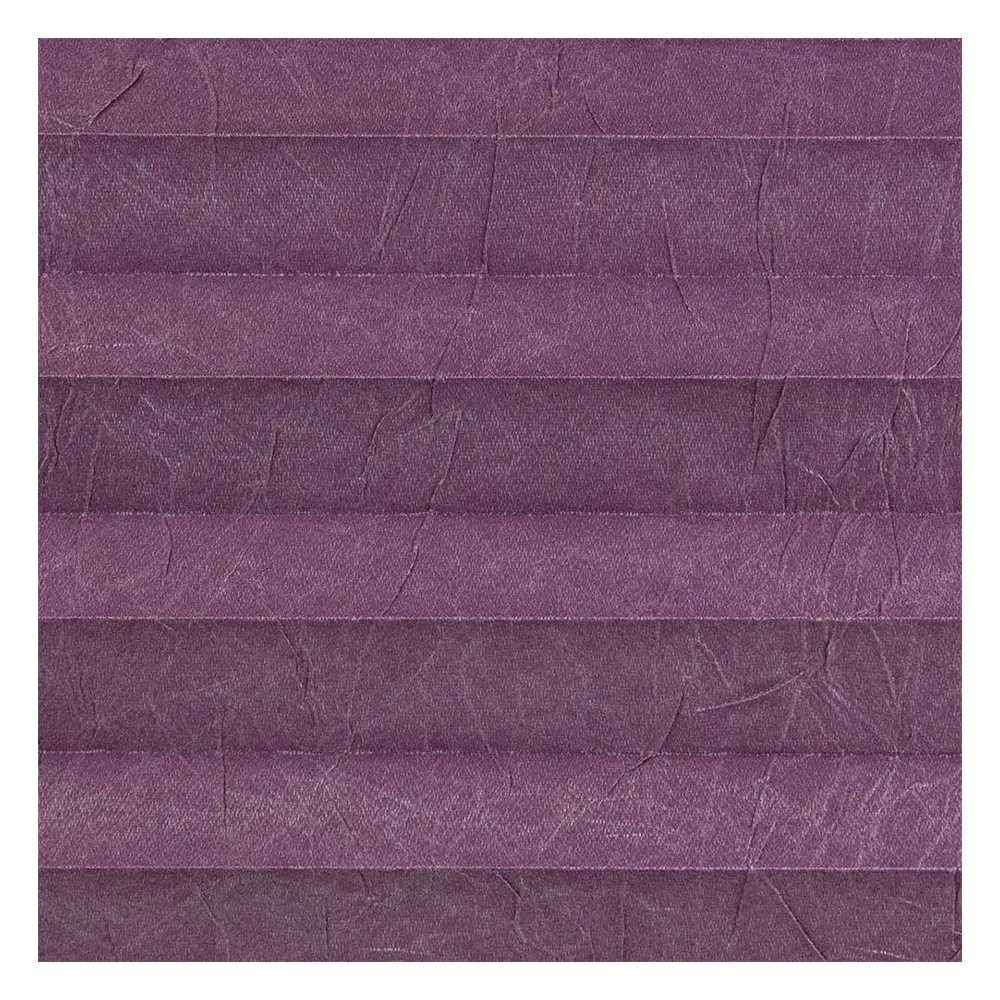 Stoffmuster für Plissee nach Maß | 20520 violett / lichtdurchlässig / Cara Crush Perlmutt Color
