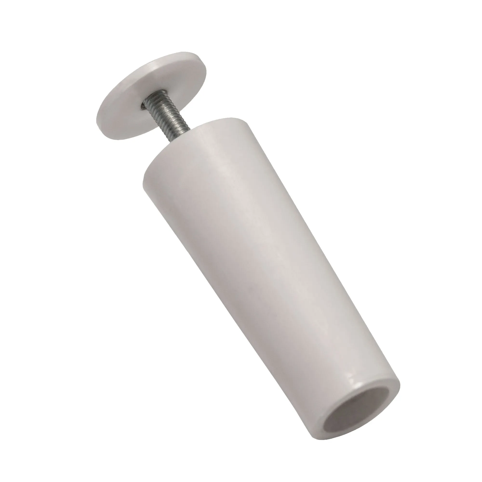 Ogranicznik końcowy do listwy dolnej rolety | długość 60 mm, biały