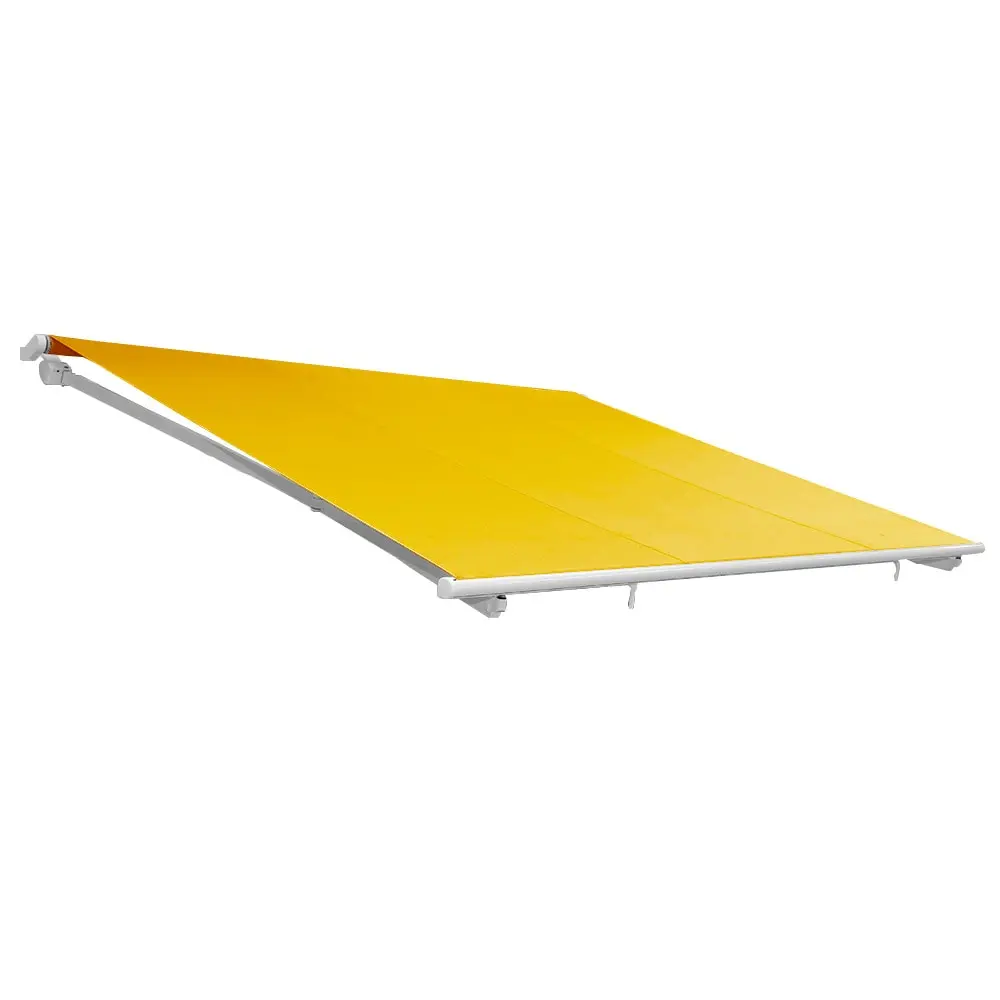 Offene Gelenkarmmarkise mit verstellbaren Armen, geeignet für maßgeschneiderte Außenbeschattung