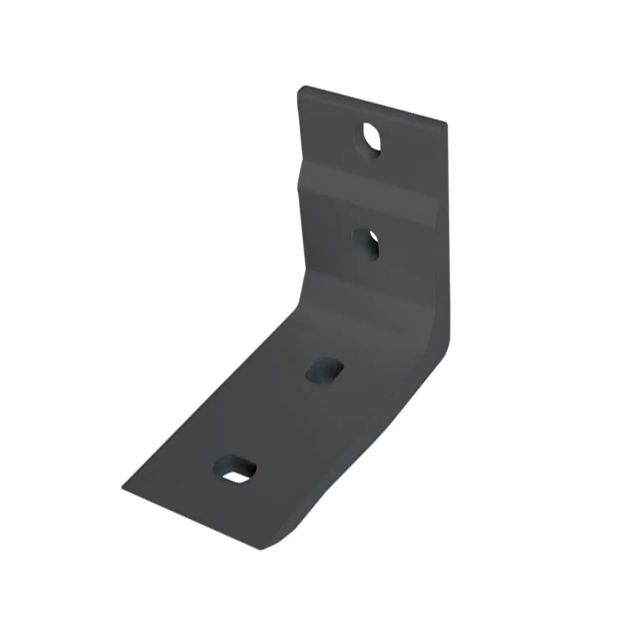 Deckenhalterung für Kassettenmarkise, L-förmige Metallhalterung mit Befestigungslöchern