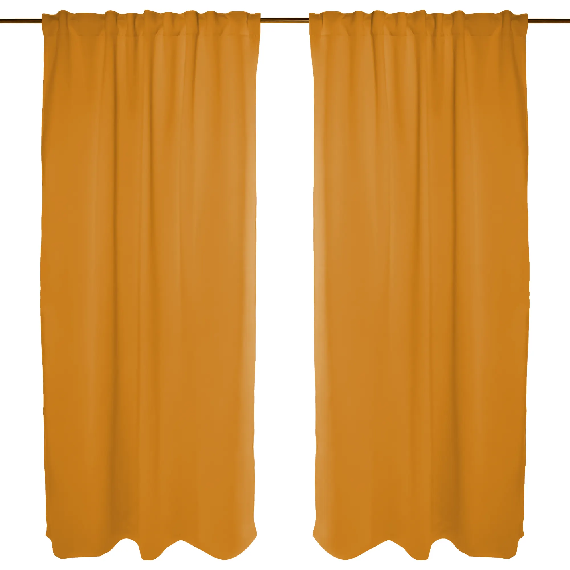 Tenda acustica con nastro combinato, mostra il lato della stanza e della finestra in primo piano, strutturato